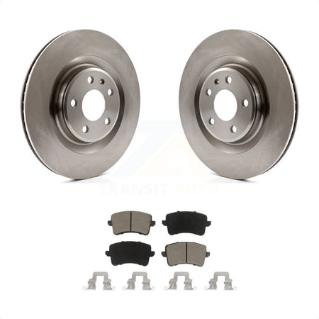 Rear Disc Brake Rotors And Ceramic Pads Kit For Audi Q5 A5 SQ5 Quattro S5 A4 K8C-101852 by Transit Auto