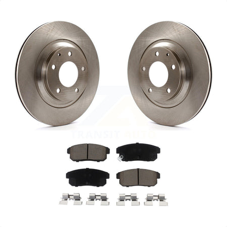 Rear Disc Brake Rotors And Ceramic Pads Kit For 2004-2011 Mazda RX-8 K8C-101862 by Transit Auto