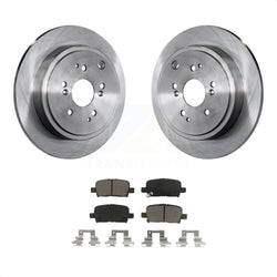 Rear Disc Brake Rotors And Ceramic Pads Kit For Honda Pilot Acura MDX K8C-101869