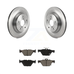 Rear Disc Brake Rotors And Ceramic Pads Kit For Subaru Forester K8C-101889