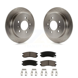 Rear Brake Rotor And Ceramic Pad Kit For Chevrolet Impala Buick Pontiac Century Grand Am Monte Carlo Oldsmobile Prix Venture Alero Regal Intrigue LaCrosse Montana Trans Sport K8C-101892