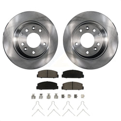 Rear Disc Brake Rotors And Ceramic Pads Kit For Mazda 6 Protege K8C-101897