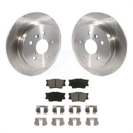 Rear Disc Brake Rotors And Ceramic Pads Kit For Toyota Camry K8C-101906 by Transit Auto