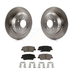 Rear Disc Brake Rotors And Ceramic Pads Kit For Hyundai Genesis K8C-101915