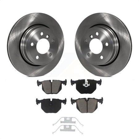 Rear Disc Brake Rotors And Ceramic Pads Kit For 2004-2010 BMW X3 K8C-101938 by Transit Auto