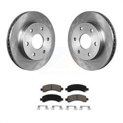 Rear Disc Brake Rotors And Ceramic Pads Kit For Chevrolet Express 2500 GMC 3500 Savana K8C-101941