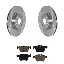 Rear Disc Brake Rotors And Ceramic Pads Kit For 2016-2019 Volvo XC90 With 320mm Diameter Rotor K8C-101970