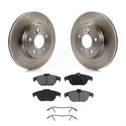Rear Disc Brake Rotors And Ceramic Pads Kit For Mercedes-Benz E350 C250 C300 C350 E550 K8C-101974