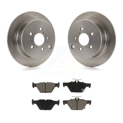 Rear Disc Brake Rotors And Ceramic Pads Kit For Subaru Crosstrek K8C-101978