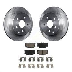 Rear Disc Brake Rotors And Ceramic Pads Kit For Toyota RAV4 Lexus HS250h K8C-101984