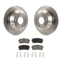 Rear Disc Brake Rotors And Ceramic Pads Kit For 2015-2019 Kia Sedona K8C-101992