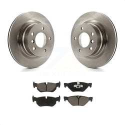 Rear Disc Brake Rotors And Ceramic Pads Kit For 2008-2013 BMW 128i K8C-102003