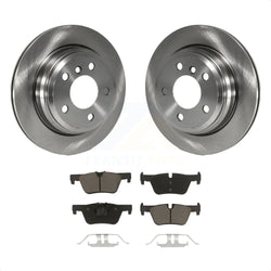 Rear Disc Brake Rotors And Ceramic Pads Kit For BMW 328i xDrive 320i 330i 428i 430i Gran Coupe GT 328d K8C-102048