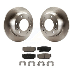 Rear Disc Brake Rotors And Ceramic Pads Kit For Kia Sedona Hyundai Entourage To 04/27/06 K8C-102057