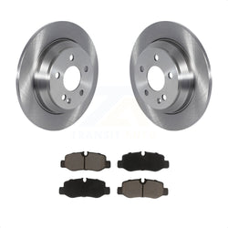 Rear Disc Brake Rotors And Ceramic Pads Kit For Mercedes-Benz Metris K8C-102066
