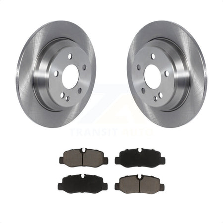 Rear Disc Brake Rotors And Ceramic Pads Kit For Mercedes-Benz Metris K8C-102066 by Transit Auto