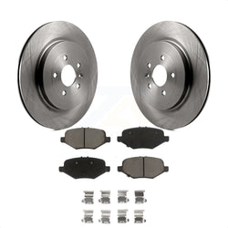 Rear Disc Brake Rotors And Ceramic Pads Kit For Ford Explorer Taurus Flex Police Interceptor Sedan Lincoln MKT MKS Special Service K8C-102092