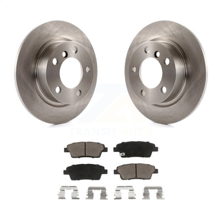 Rear Disc Brake Rotors And Ceramic Pads Kit For Mini Cooper Countryman Paceman K8C-102104 by Transit Auto