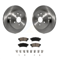 Rear Disc Brake Rotors And Ceramic Pads Kit For Lexus IS250 IS350 K8C-102118