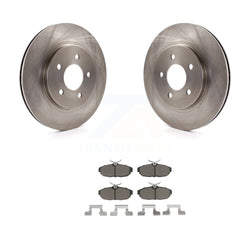 Rear Disc Brake Rotors And Ceramic Pads Kit For Ford Mustang K8C-102131