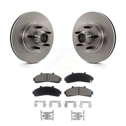 Front Disc Brake Rotors Hub Assembly And Ceramic Pads Kit For Ford Ranger Explorer Mercury Mountaineer Mazda B3000 B2500 B4000 B2300 K8C-102683