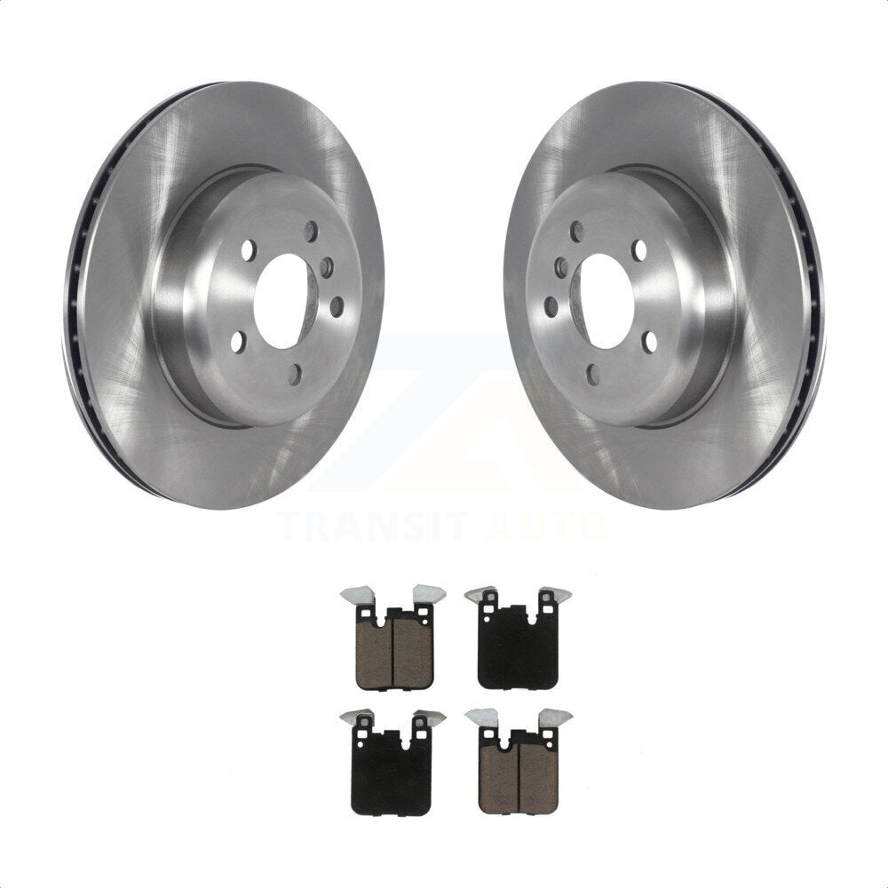 Rear Disc Brake Rotors And Ceramic Pads Kit For BMW 328i xDrive 330i 430i Gran Coupe 428i 335i 435i GT 340i 328d 440i K8C-103015 by Transit Auto