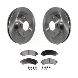 Front Disc Brake Rotors And Semi-Metallic Pads Kit For Chevrolet S10 Blazer GMC Sonoma Jimmy Oldsmobile Bravada Isuzu Hombre K8F-100017