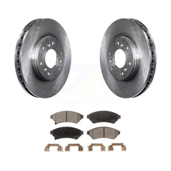 Front Disc Brake Rotors And Semi-Metallic Pads Kit For Chevrolet Uplander Buick Terraza Pontiac Montana Saturn Relay K8F-100054