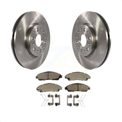 Front Disc Brake Rotors And Semi-Metallic Pads Kit For Chevrolet Traverse GMC Acadia Buick Enclave Blazer K8F-100094