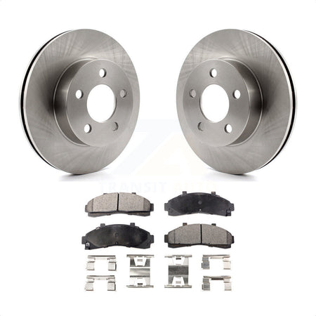 Front Disc Brake Rotors And Semi-Metallic Pads Kit For Ford Ranger Explorer Mercury Mountaineer Mazda B3000 B4000 K8F-100103 by Transit Auto