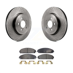 Front Disc Brake Rotors And Semi-Metallic Pads Kit For Dodge Charger Chrysler 300 Challenger Magnum K8F-100217