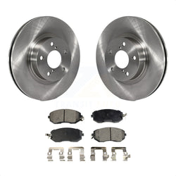 Front Disc Brake Rotors And Semi-Metallic Pads Kit For Subaru Impreza Scion FR-S BRZ K8F-100292