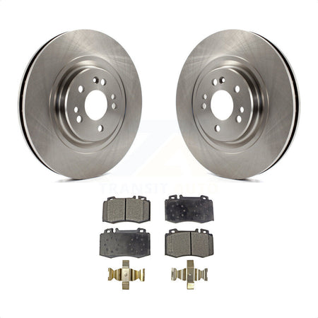 Front Disc Brake Rotors And Semi-Metallic Pads Kit For Mercedes-Benz ML500 ML430 ML55 AMG K8F-100331 by Transit Auto