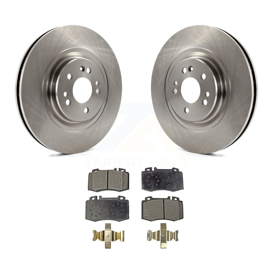 Front Disc Brake Rotors And Semi-Metallic Pads Kit For Mercedes-Benz ML500 ML430 ML55 AMG K8F-100331 by Transit Auto