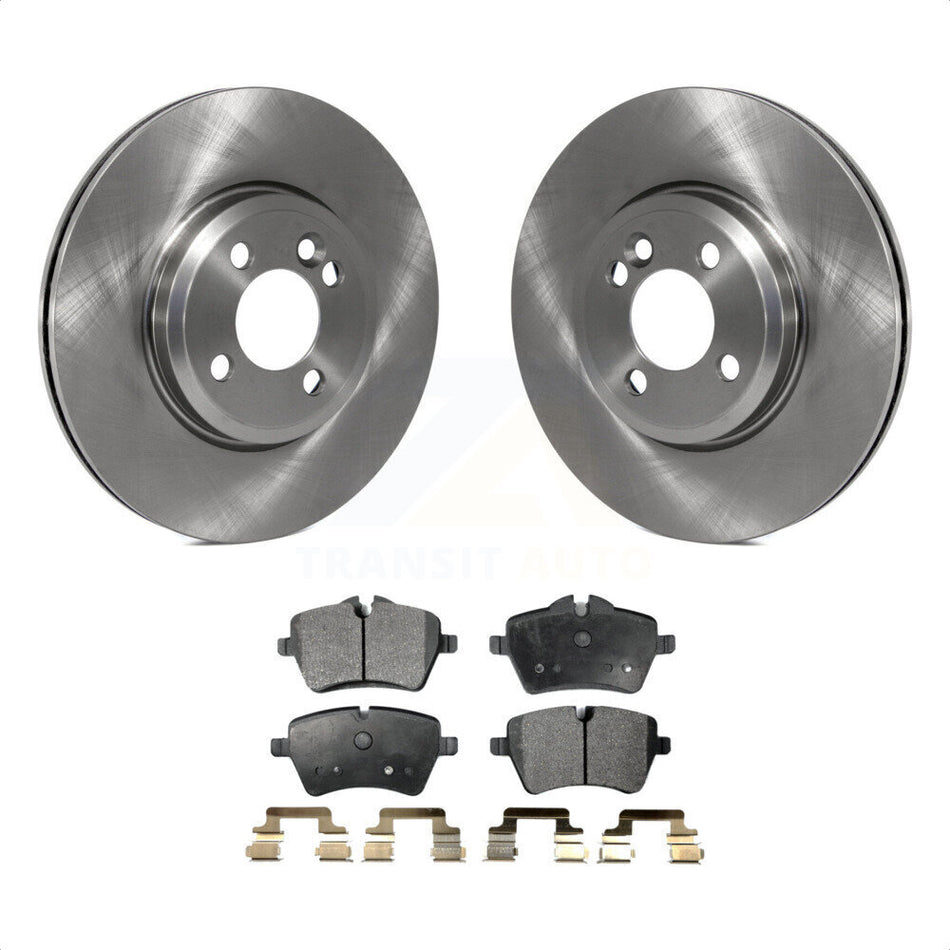 Front Disc Brake Rotors And Semi-Metallic Pads Kit For Mini Cooper Countryman K8F-100510 by Transit Auto