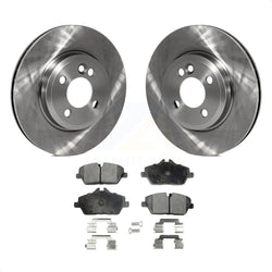 Front Disc Brake Rotors And Semi-Metallic Pads Kit For Mini Cooper K8F-100511
