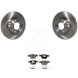 Front Disc Brake Rotors And Semi-Metallic Pads Kit For BMW 328i xDrive X1 328xi 323i K8F-100529