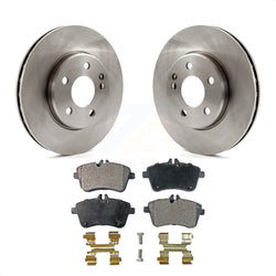 Front Disc Brake Rotors And Semi-Metallic Pads Kit For 2006-2011 Mercedes-Benz B200 K8F-100533