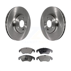 Front Disc Brake Rotors And Semi-Metallic Pads Kit For Audi A4 Quattro Q5 A5 allroad K8F-100539
