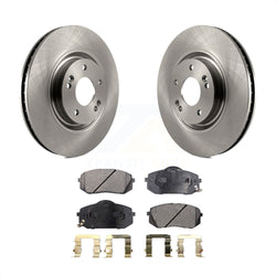 Front Disc Brake Rotors And Semi-Metallic Pads Kit For Hyundai Tucson Sonata Kia Cadenza K8F-100576