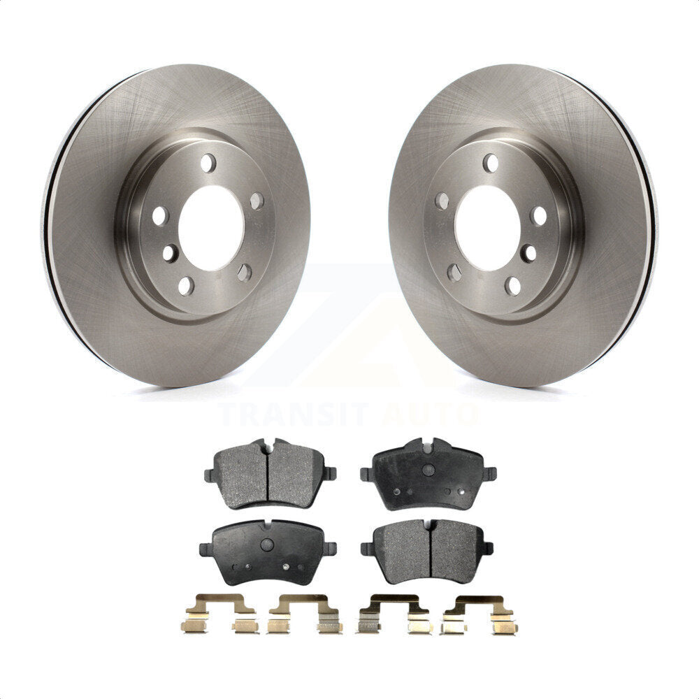 Front Disc Brake Rotors And Semi-Metallic Pads Kit For Mini Cooper Countryman Paceman K8F-100594 by Transit Auto