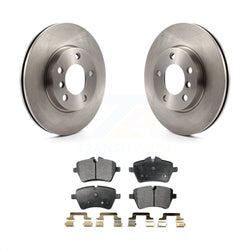 Front Disc Brake Rotors And Semi-Metallic Pads Kit For Mini Cooper Countryman Paceman K8F-100595