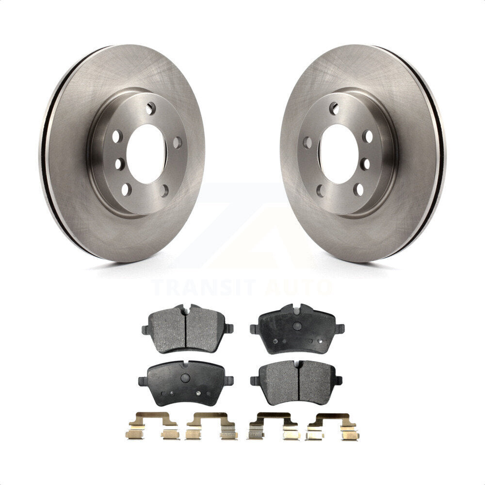 Front Disc Brake Rotors And Semi-Metallic Pads Kit For Mini Cooper Countryman Paceman K8F-100595 by Transit Auto