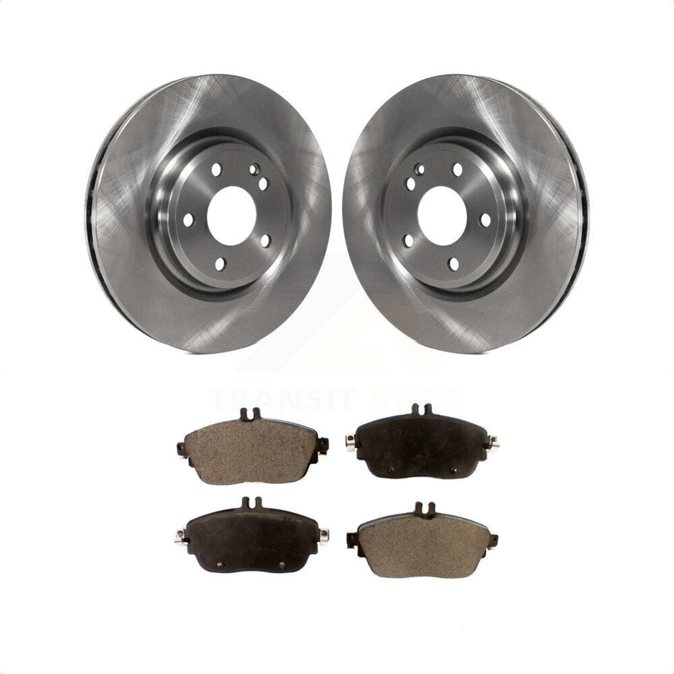 Front Disc Brake Rotors And Semi-Metallic Pads Kit For Mercedes-Benz GLA250 CLA250 INFINITI QX30 K8F-100633 by Transit Auto