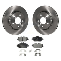 Front Disc Brake Rotors And Semi-Metallic Pads Kit For Mini Cooper K8F-100644