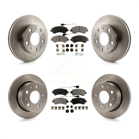 Front Rear Disc Brake Rotors And Semi-Metallic Pads Kit For Ram ProMaster 1500 2500 3500 K8F-100990 by Transit Auto