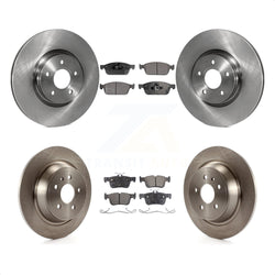 Front Rear Disc Brake Rotors And Semi-Metallic Pads Kit For Ford Escape Lincoln MKC K8F-101304