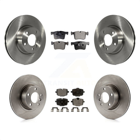 Front Rear Disc Brake Rotors And Semi-Metallic Pads Kit For 2012 BMW X3 From 10 11 K8F-101421 by Transit Auto