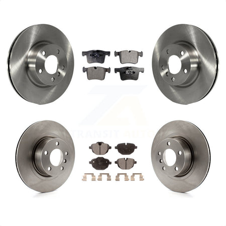 Front Rear Disc Brake Rotors And Semi-Metallic Pads Kit For BMW X3 X4 K8F-101422 by Transit Auto