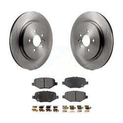 Rear Disc Brake Rotors And Semi-Metallic Pads Kit For Ford Explorer Taurus Flex Police Interceptor Sedan Lincoln MKT MKS Special Service K8F-101629